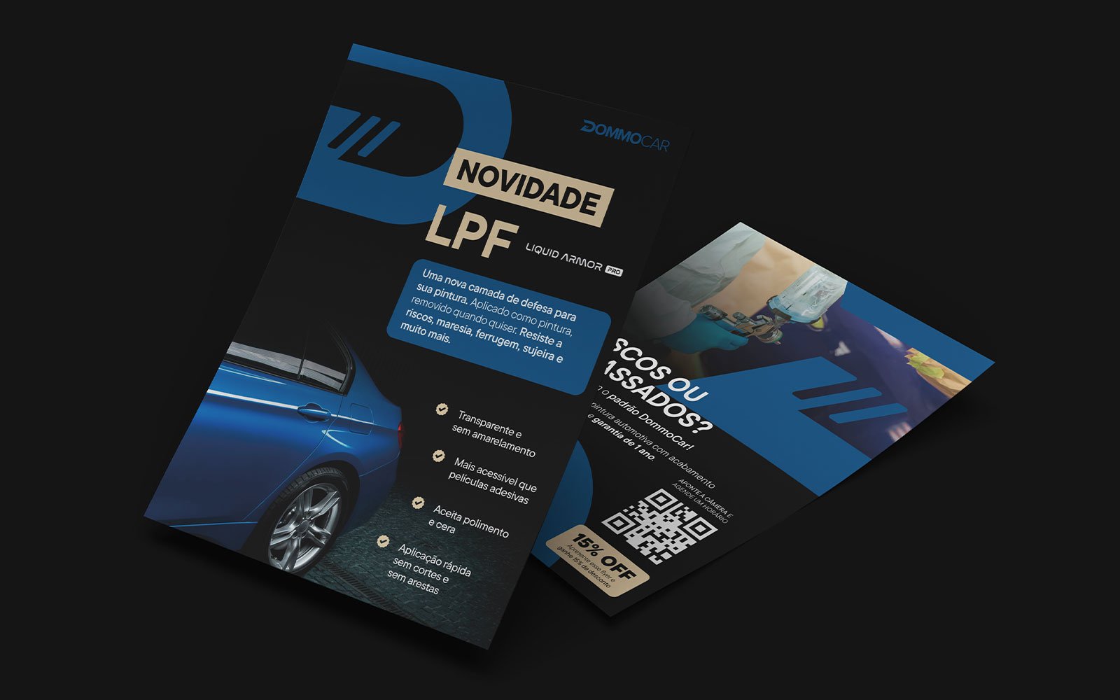 Projeto Dommocar — Flyers